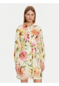 Guess Sukienka koszulowa W5GK65 WH6C0 Kolorowy Regular Fit. Materiał: bawełna. Wzór: kolorowy. Typ sukienki: koszulowe #1