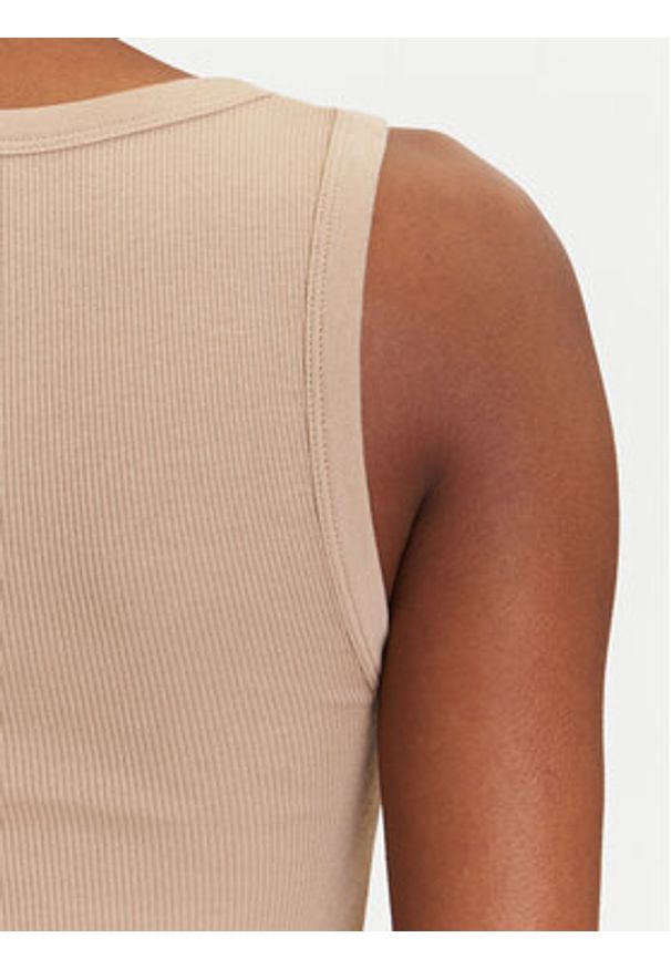 BOSS Top C_Ematite 50504245 Szary Slim Fit. Kolor: szary. Materiał: bawełna