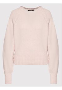 TwinSet - TWINSET Sweter 222AP3440 Różowy Regular Fit. Kolor: różowy. Materiał: syntetyk #4