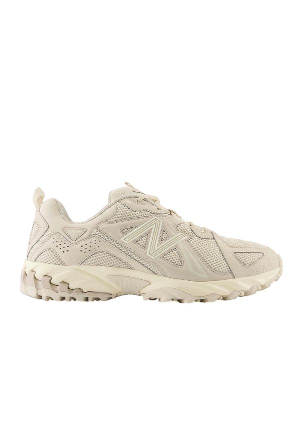 Buty do chodzenia damskie New Balance ML610TBC. Zapięcie: sznurówki. Kolor: beżowy. Materiał: skóra. Szerokość cholewki: normalna. Sport: turystyka piesza
