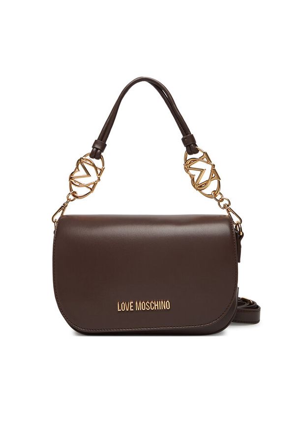 Love Moschino - Torebka LOVE MOSCHINO. Kolor: brązowy