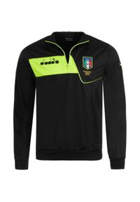 Bluza Diadora Męska XL - Komfort i Wydajność. Kolor: fioletowy. Materiał: poliester. Sport: piłka nożna