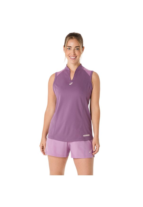 Damski tank top Asics. Kolor: fioletowy