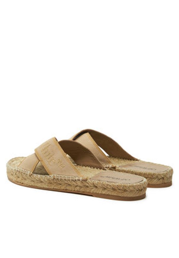 OFF-WHITE - Off-White Espadryle OWIB012S23FAB0016103 Beżowy. Kolor: beżowy. Materiał: materiał