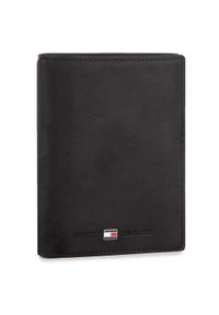TOMMY HILFIGER - Tommy Hilfiger Portfel Johanson N/S Wallet W/Coin Pocket AM0AM00664 Czarny. Kolor: czarny. Materiał: skóra #1