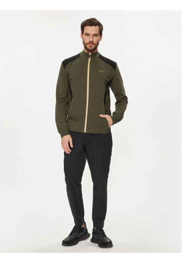 BOSS - Boss Bluza Zotek 50504948 Zielony Regular Fit. Kolor: zielony. Materiał: bawełna