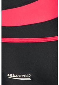 Aqua Speed - Strój kąpielowy. Kolor: czarny. Materiał: dzianina #4