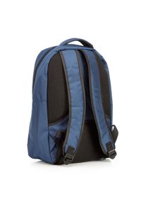 Wittchen - Plecak podróżny z kieszenią na laptopa basic. Kolor: niebieski. Materiał: poliester. Wzór: haft. Styl: casual
