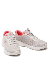 skechers - Skechers Sneakersy Go Walk Joy 124707/OFPK Szary. Kolor: szary. Materiał: materiał #5