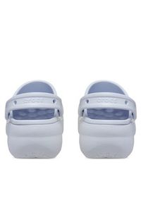 Crocs Klapki Classic Platform Clog W 206750 Niebieski. Kolor: niebieski. Obcas: na platformie