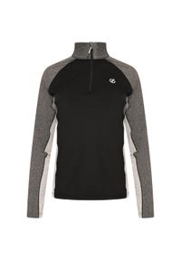 DARE 2B - Damska bluza narciarska z suwakiem Involved II. Kolor: szary. Materiał: poliester, elastan. Sport: narciarstwo