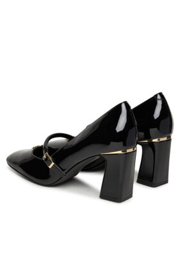 DKNY Czółenka Carley K3511584 Czarny. Kolor: czarny. Materiał: skóra