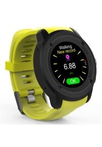 Maxcom - Smartwatch MAXCOM FW17 Power Żółty. Rodzaj zegarka: smartwatch. Kolor: żółty. Styl: casual #1