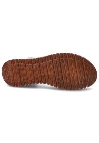 Białe Sandały Artiker Wygodne Obuwie Damskie. Zapięcie: klamry. Kolor: biały. Materiał: materiał, skóra. Sezon: lato. Styl: elegancki #5
