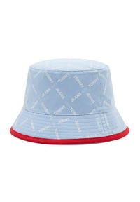 Tommy Jeans Kapelusz Tjw Item Reversible Bucket Hat AW0AW11856 Niebieski. Kolor: niebieski. Materiał: materiał #1
