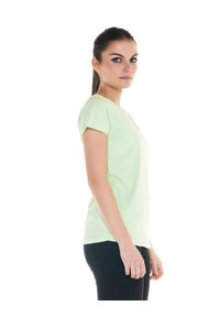 LEONE 1947 APPAREL - Podstawowy t-shirt damski. Kolor: zielony. Materiał: tkanina. Sport: fitness