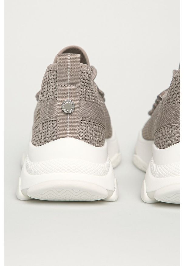 Steve Madden - Buty Mac. Nosek buta: okrągły. Zapięcie: sznurówki. Kolor: szary. Obcas: na platformie