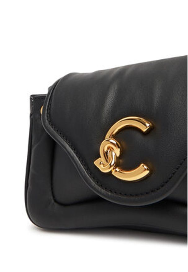 Coccinelle Torebka SUE Coccinelle C-Me Fluffy E1 SUE 12 02 01 Czarny. Kolor: czarny. Materiał: skórzane