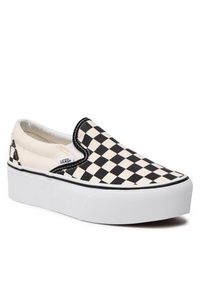 Vans Tenisówki Classic Slip-O VN0A7Q5RTYQ1 Beżowy. Kolor: beżowy. Materiał: materiał