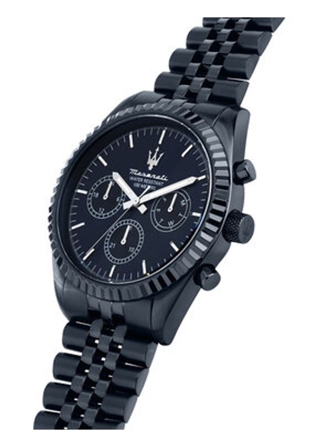 Maserati Zegarek R8873600011 Granatowy. Kolor: niebieski