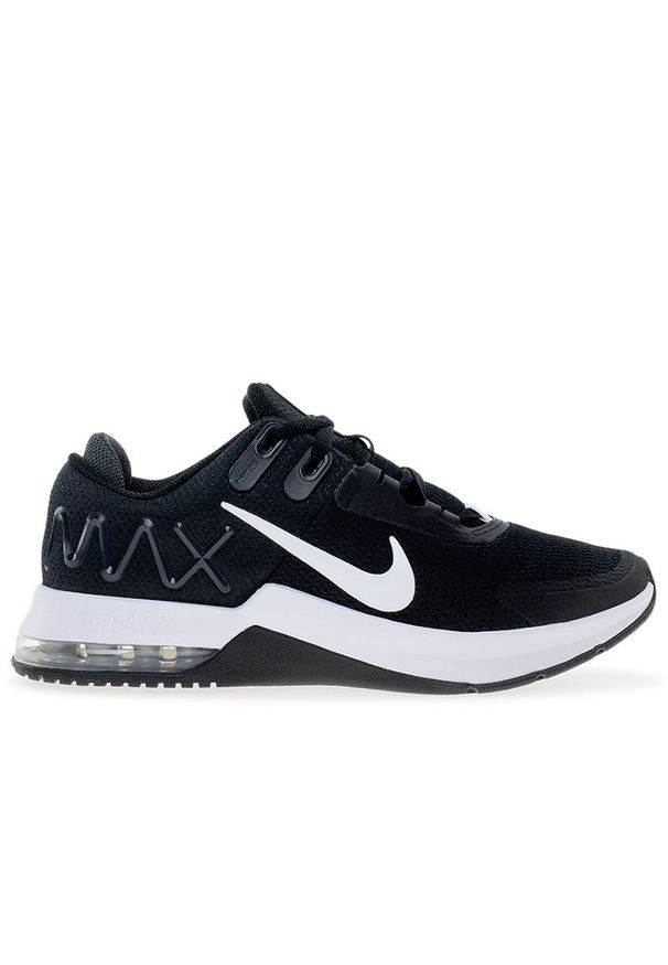 Buty Nike Air Max Alpha Trainer 4 CW3396-004 - czarne. Okazja: na co dzień. Zapięcie: sznurówki. Kolor: czarny. Materiał: guma. Szerokość cholewki: normalna. Obcas: na płaskiej podeszwie. Model: Nike Air Max. Sport: fitness