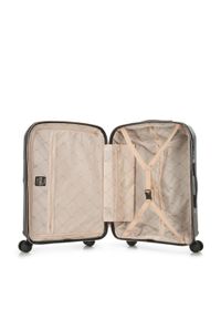 Wittchen - Komplet walizek z polikarbonu z suwakiem w kolorze różowego złota. Kolor: czarny. Styl: elegancki #7