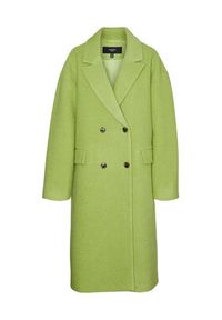 Vero Moda Curve Płaszcz wełniany 10296650 Zielony Regular Fit. Kolor: zielony. Materiał: wełna, syntetyk #6