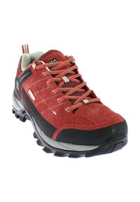 ELEMENTERRE - Niskie buty turystyczne Élémenterre Sonora Low EV. Kolor: czerwony. Materiał: nylon, skóra. Szerokość cholewki: normalna. Styl: sportowy. Sport: turystyka piesza
