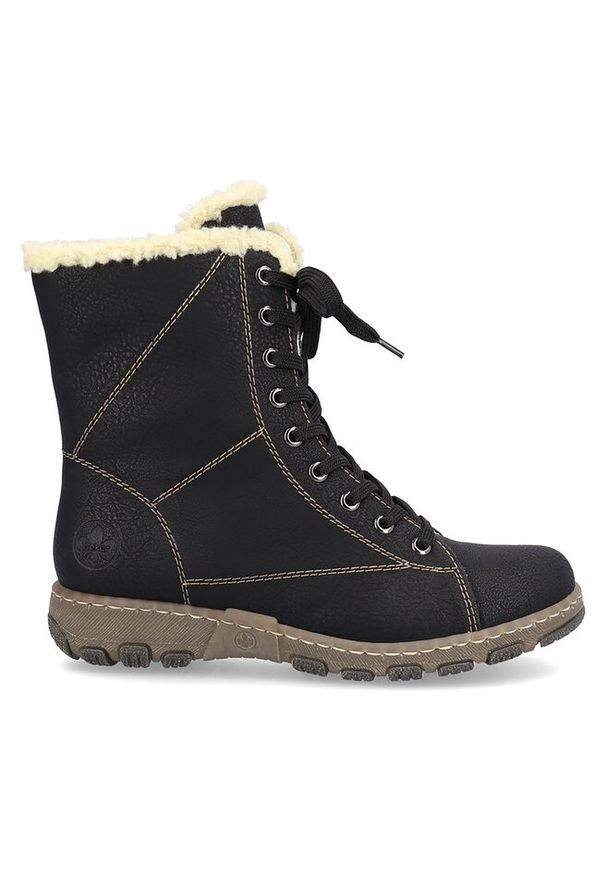 Botki Rieker. Kolor: czarny