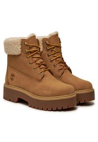 Timberland Trapery Stone Street TB0A2PU67541 Beżowy. Kolor: beżowy. Materiał: skóra, nubuk. Styl: street