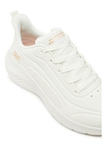 skechers - Skechers Sneakersy 117485/WHT Biały. Kolor: biały. Materiał: skóra