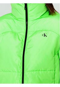 Calvin Klein Jeans Kurtka zimowa J20J222340 Zielony Regular Fit. Kolor: zielony. Materiał: syntetyk. Sezon: zima