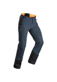 quechua - Spodnie turystyczne męskie Quechua SH500 Warm mountain ventil. Kolor: wielokolorowy, czarny, szary. Materiał: materiał, tkanina. Sezon: zima #1