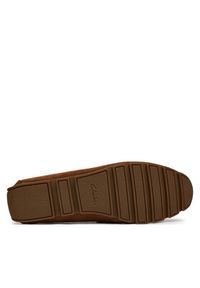 Clarks Mokasyny Corsley Bar 26184513 Brązowy. Kolor: brązowy. Materiał: skóra, zamsz #5