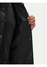 Calvin Klein Jeans Kurtka z imitacji skóry LV04RE404G Czarny Regular Fit. Kolor: czarny. Materiał: skóra #5