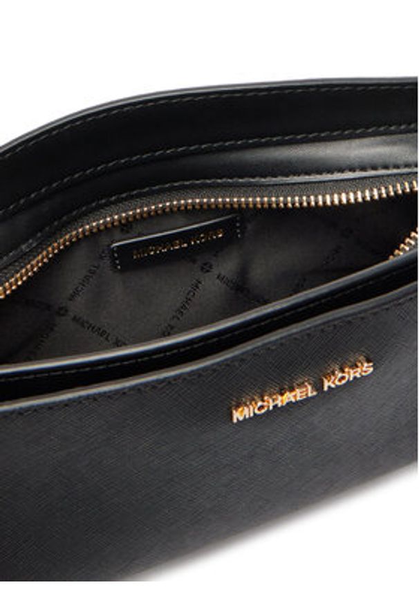 MICHAEL Michael Kors Torebka 32R6GQ6C1L Czarny. Kolor: czarny. Materiał: skórzane