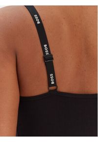 BOSS - Boss Top 50515379 Czarny Regular Fit. Kolor: czarny. Materiał: wiskoza #3