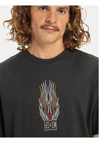 DC Shoes T-Shirt Burn Out EDYZT04356 Czarny Regular Fit. Kolor: czarny. Materiał: bawełna #8