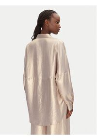 ACCESS FASHION Koszula 53-7016-922 Złoty Loose Fit. Kolor: złoty. Materiał: syntetyk