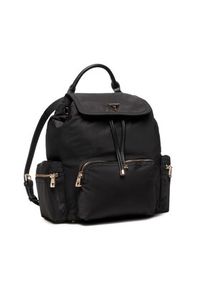 Guess Plecak Eco Gemma HWEYG8 39532 Czarny. Kolor: czarny. Materiał: materiał #5