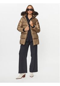 Hetrego - Hetregó Kurtka puchowa Hanna 8K602F 23WD02 Brązowy Regular Fit. Kolor: brązowy. Materiał: syntetyk #3