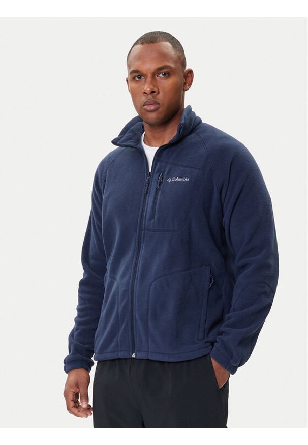 columbia - Columbia Polar Fast Trek 1420421 Granatowy Regular Fit. Kolor: niebieski. Materiał: syntetyk