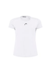 Head - T-shirt damski TIE-BREAK. Kolor: fioletowy. Materiał: poliester, elastan. Wzór: nadruk. Sezon: lato. Sport: tenis