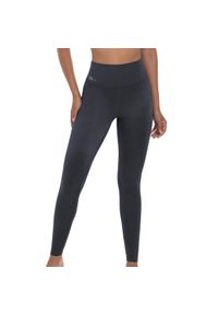 ANITA ACTIVE - legginsy sportowe Basic. Kolor: szary. Materiał: elastan, poliamid