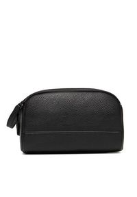 TOMMY HILFIGER - Tommy Hilfiger Kosmetyczka Th Central Washbag AM0AM13748 Czarny. Kolor: czarny. Materiał: skóra #3