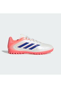 Adidas - Buty Copa Pure 3 Club Turf Kids. Kolor: niebieski, pomarańczowy, biały, wielokolorowy. Sport: piłka nożna