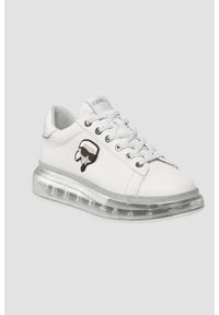 Karl Lagerfeld - KARL LAGERFELD Białe sneakersy Nft Lo Lace. Kolor: biały #7