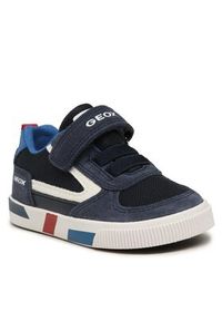 Geox Sneakersy B Kilwi Boy B35A7B01422C4211 M Granatowy. Kolor: niebieski