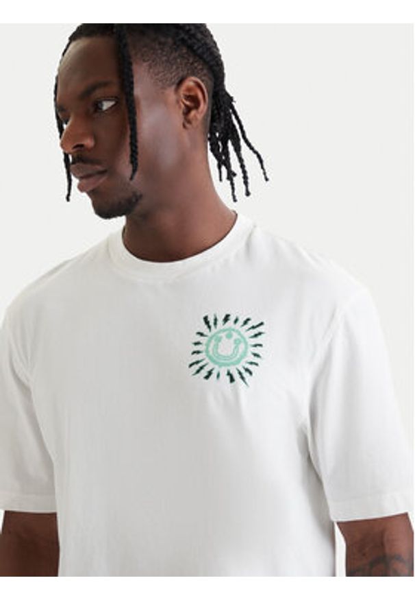 Hugo - HUGO T-Shirt Nextralio 50560090 Biały Regular Fit. Kolor: biały. Materiał: bawełna