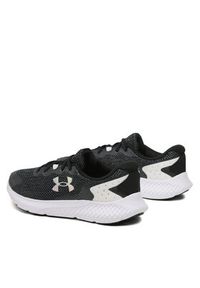 Under Armour Buty Ua W Charged Rogue 3 Knit 3026147-001 Czarny. Kolor: czarny. Materiał: materiał